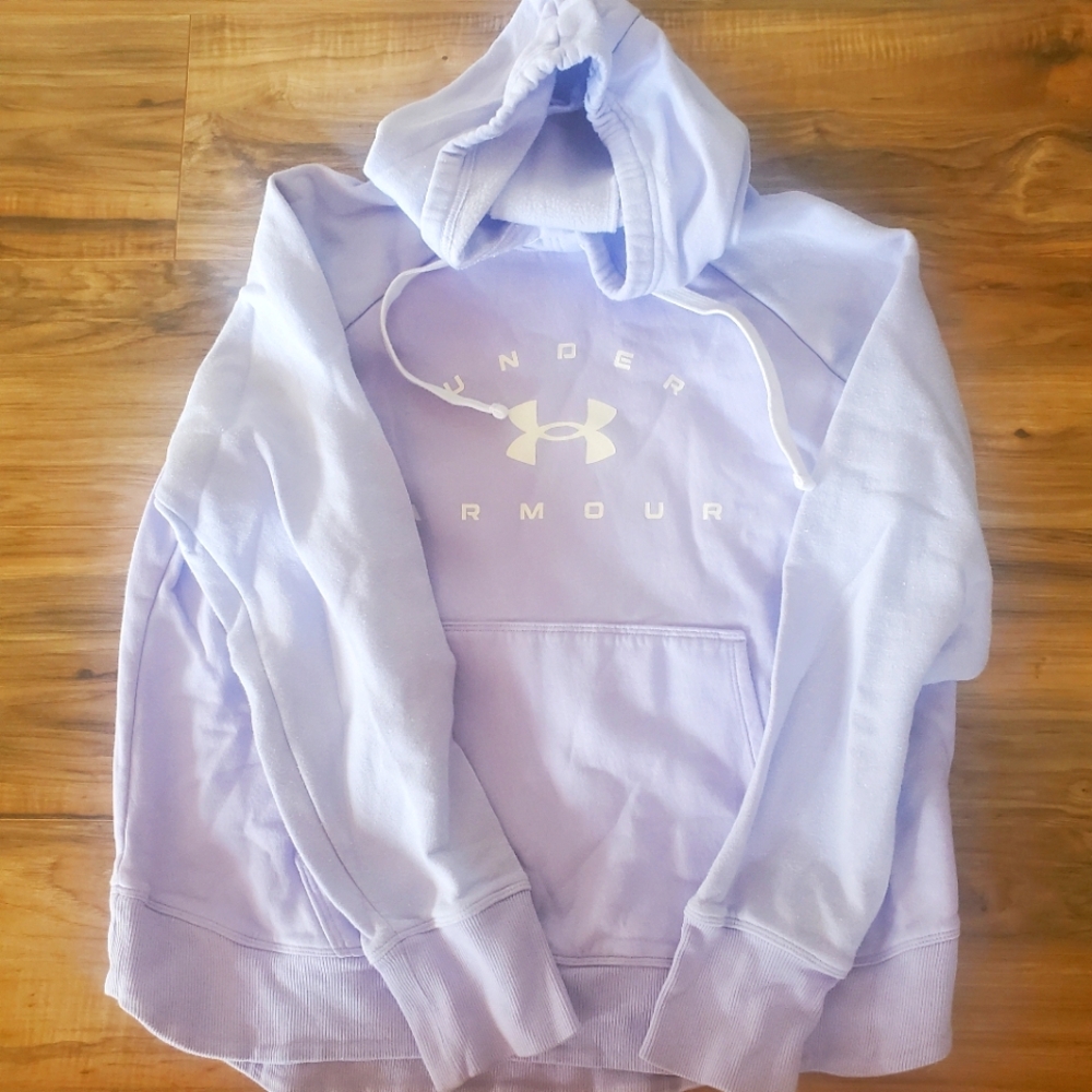 Under Armour lavender Hoodie size L